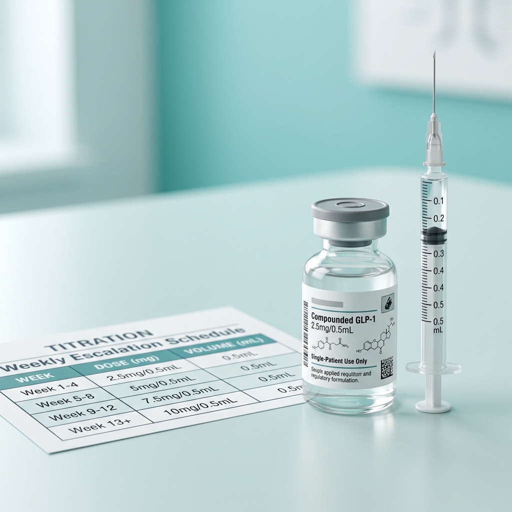 Compounded Semaglutide Dosing Guide: Titration Schedule & Protocol