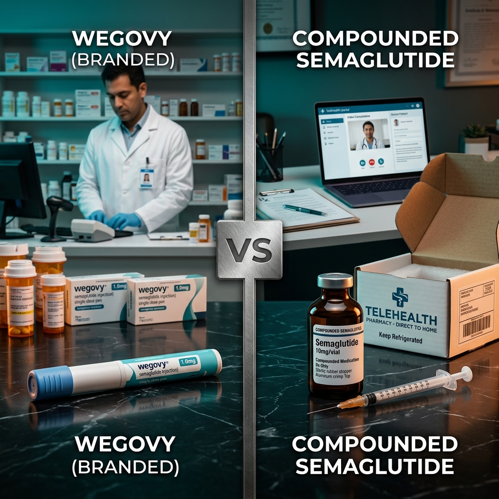 Compounded Semaglutide vs Wegovy: What's the Difference?