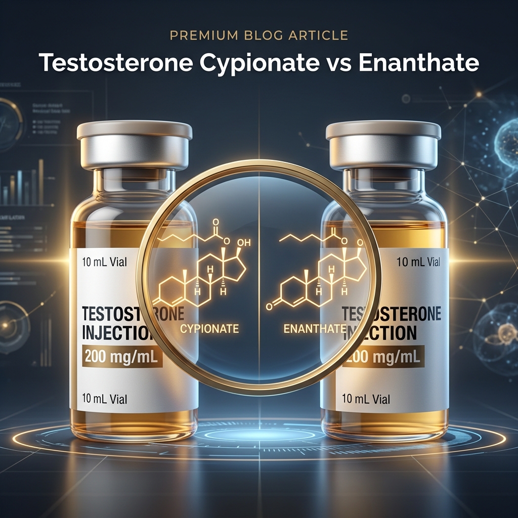 Testosterone Cypionate vs Enanthate: Does It Matter Which You Use?