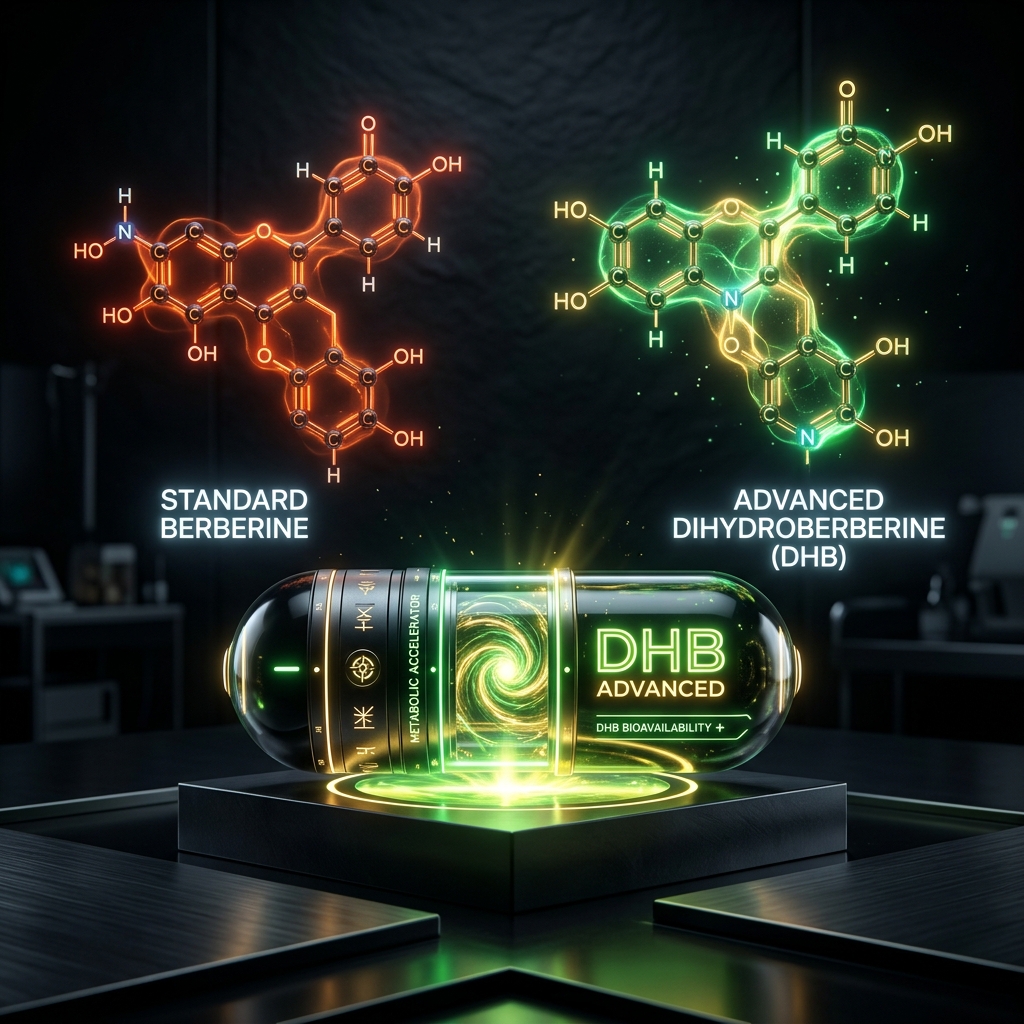 Dihydroberberine vs Berberine: The 5x Absorption Multiplier Explained