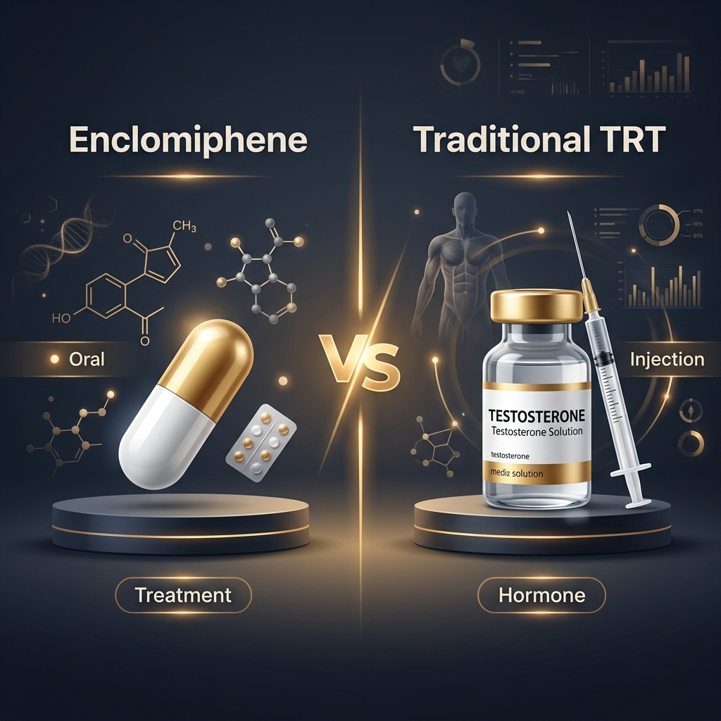 Enclomiphene vs Traditional TRT: The Fertility-Preserving Alternative