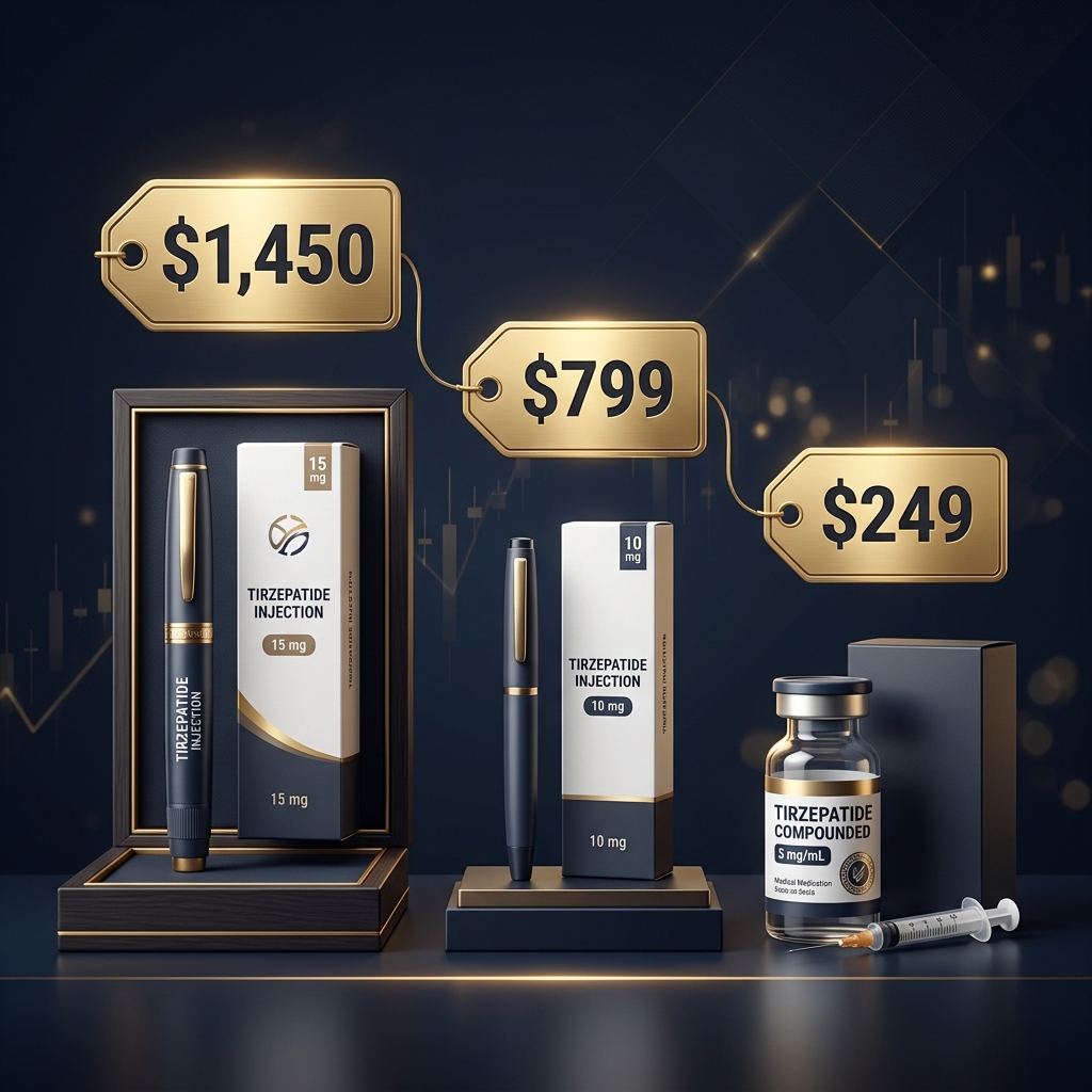 Tirzepatide Cost: Zepbound vs Mounjaro vs Compounded (2026)